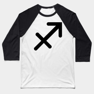 Sagittarius Astrology Zodiac Star Sign Baseball T-Shirt